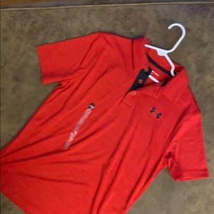 Polo style size M under Armour shirt